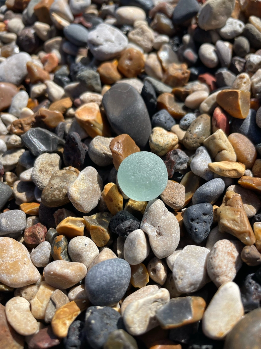 Find sea glass marbles